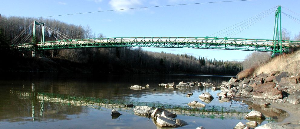The Bridge as of 17 October 2001, wide angle lens