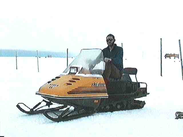 Skidoo in use at Halley